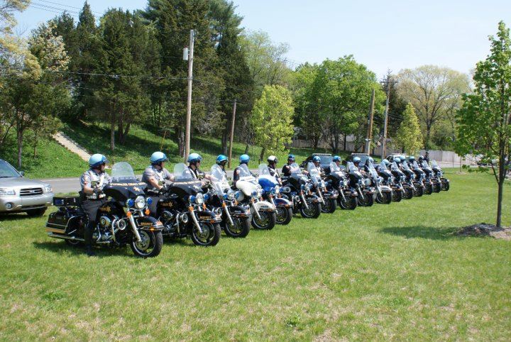 Police Motorcycle Patrolmen